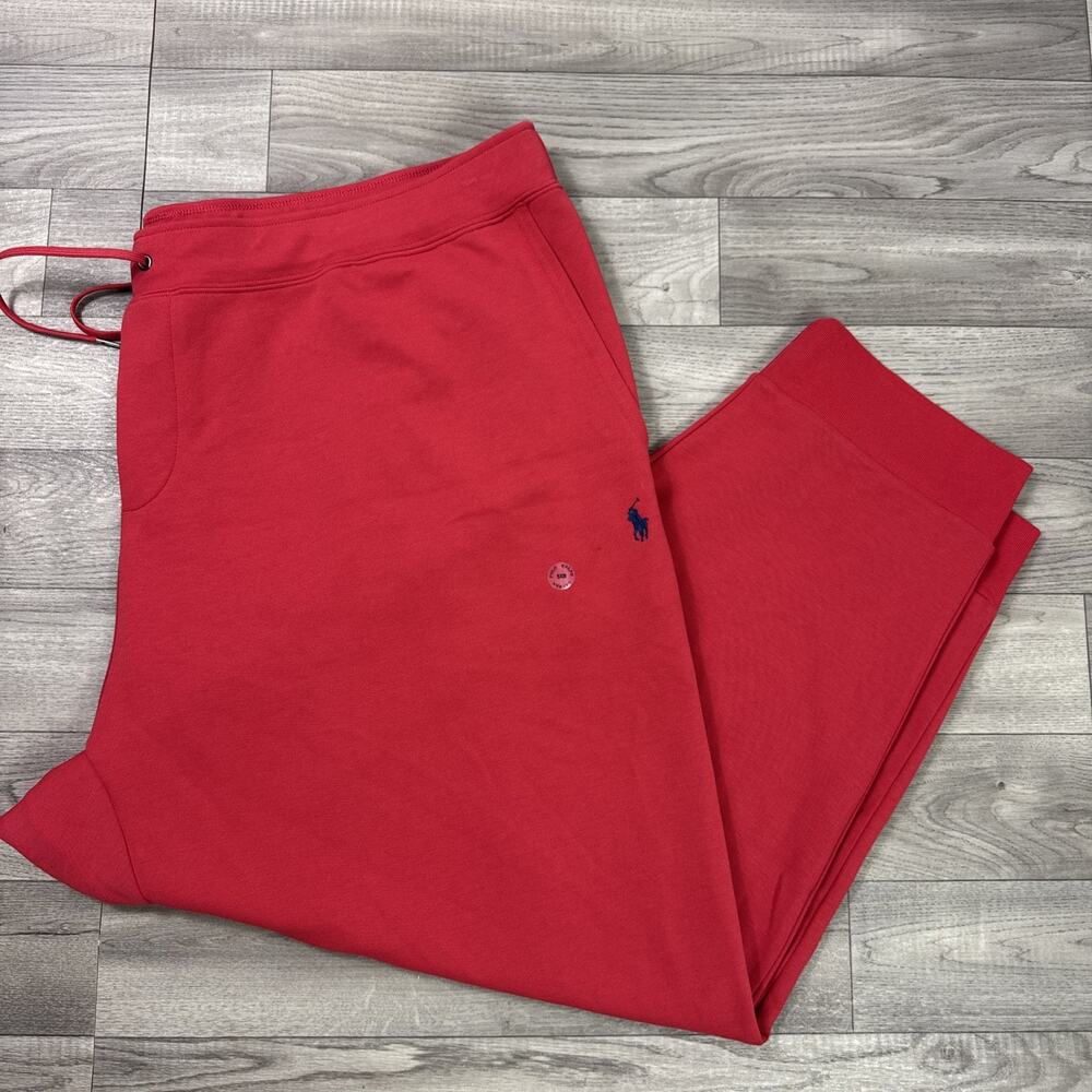 POLO Ralph Lauren Jogger Sweatpants Logo Red sz 5X Big